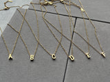 The Dainty Edit - Initial Necklace