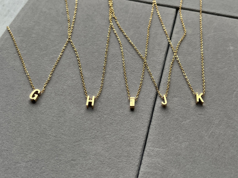 The Dainty Edit - Initial Necklace