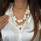 Moonstone Wave Necklace