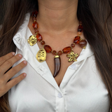 Amber Luxe Statement Necklace