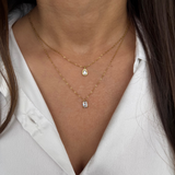 Elegant Daisy Layered Necklace