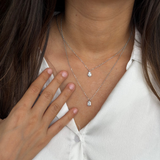 Elegant Daisy Layered Necklace