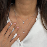 Elegant Daisy Layered Necklace