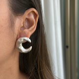 Silver Moon Studs