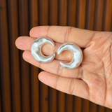 Silver Moon Studs