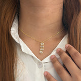 Dainty Crystal Drop Necklace