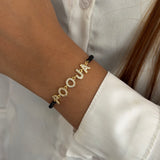 Signature Initial Mangalsutra Bracelet