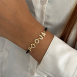 Signature Initial Mangalsutra Bracelet