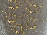 Mini Bubble Numeric Bracelet (Bestseller)