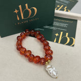 The Riviera Baroque Pearl Bead Bracelet