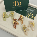 Nectar Leaf Earrings
