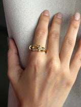 Regal Oval Link Ring