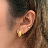Solara Bloom Hoops