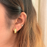 Solara Bloom Hoops