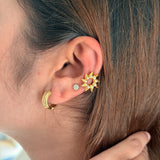 Sunflower Glow Earcuff