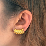 Golden Twist Earring