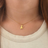 Lucky Cat Charm Necklace