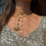 Nazaakat Lariat Necklace