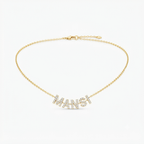 Personalised Sparkle Name Necklace