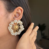 Pearl Viraasat Studs