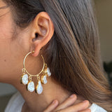Aashi Pearl Hoops