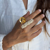 Statement Noor Pearl Ring