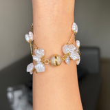 Shell Charm Magnetic Bracelet