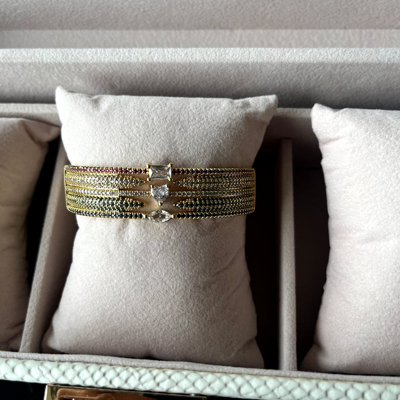 Multi Studded Crystal Bracelet