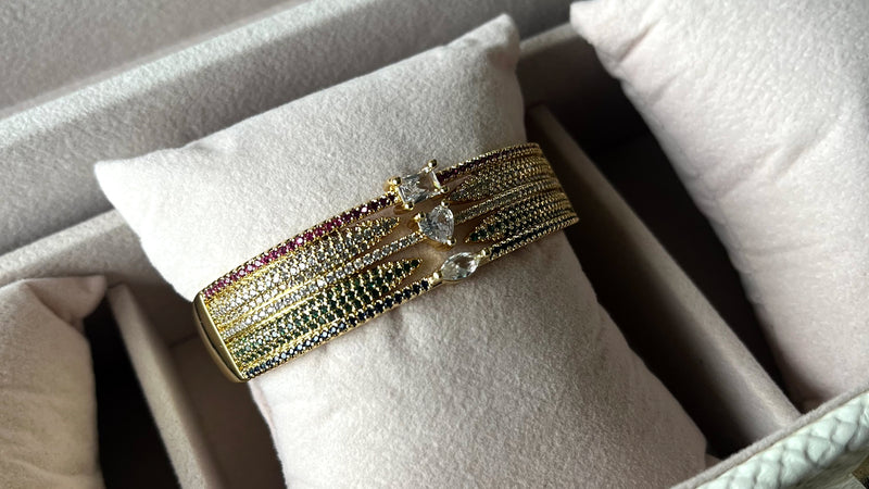 Multi Studded Crystal Bracelet