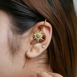Sunflare Ear Cuff