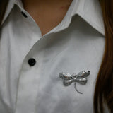 The Hammered Dragonfly Brooch