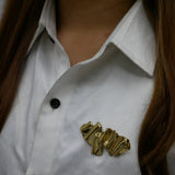 The Molten Wave Brooch