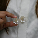 The Mother of Pearl Blossom Brooch