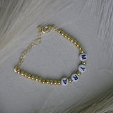 Kids Gold Pop Name Bracelet
