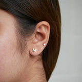 Set Of Two The Dainty Edit Necklace & Crystal Stud Set
