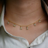 Personalized Name Dangle Necklace