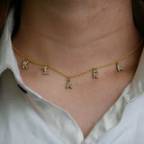 Personalized Name Dangle Necklace