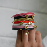 Halo Magnetic Initial Bracelet