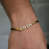 Personalized Eternal Name Rakhi Bracelet