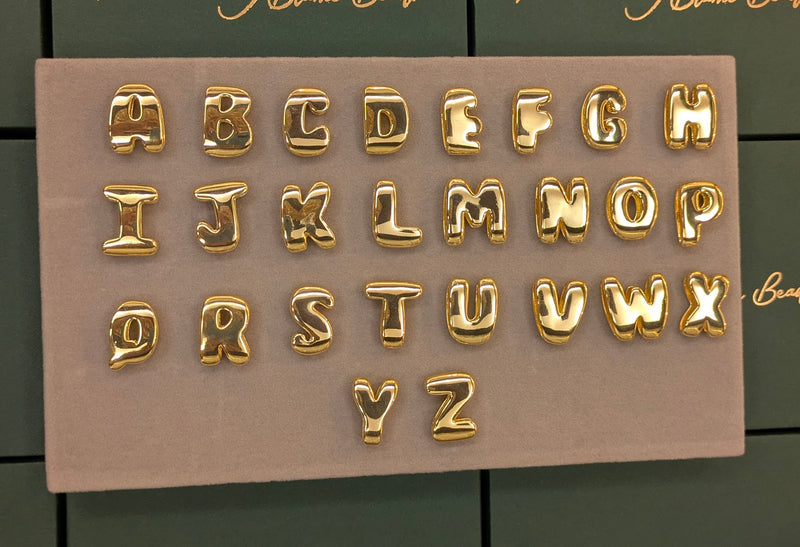 Bold Initial Braid Bracelet