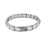 USA Flag Italian Bracelet