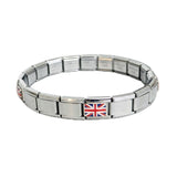 United Kingdom Flag Italian Bracelet