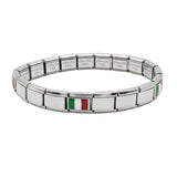 Italy Flag Italian Bracelet