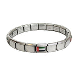 United Arab Emirates Flag Italian Bracelet