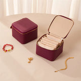 Soft Mellow Leather Jewellery Organiser