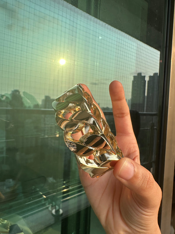 Chunky Gold Cuff