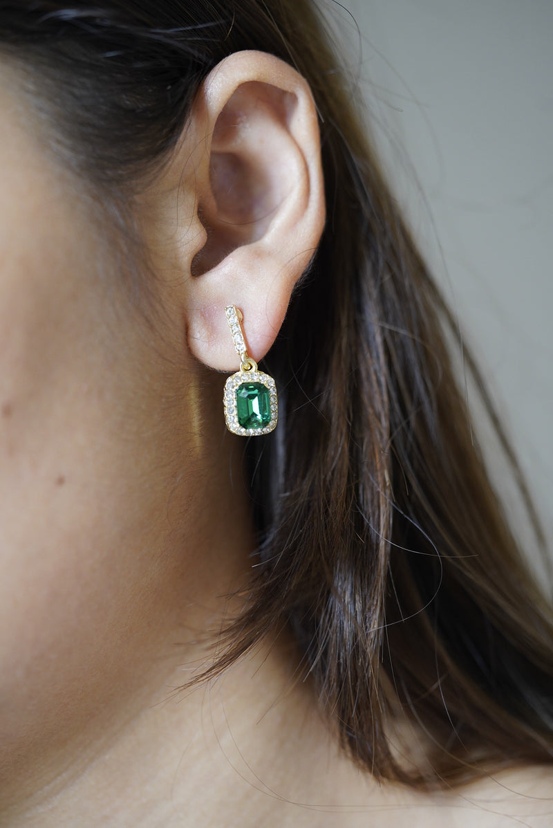 Sage Green Dangle Earrings