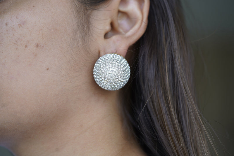 Oversized Studded Earrings