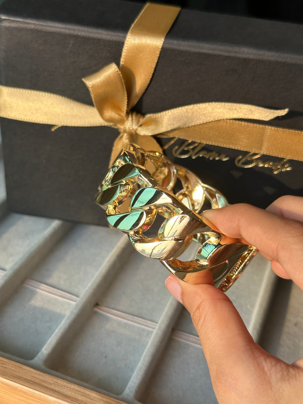Chunky Gold Cuff