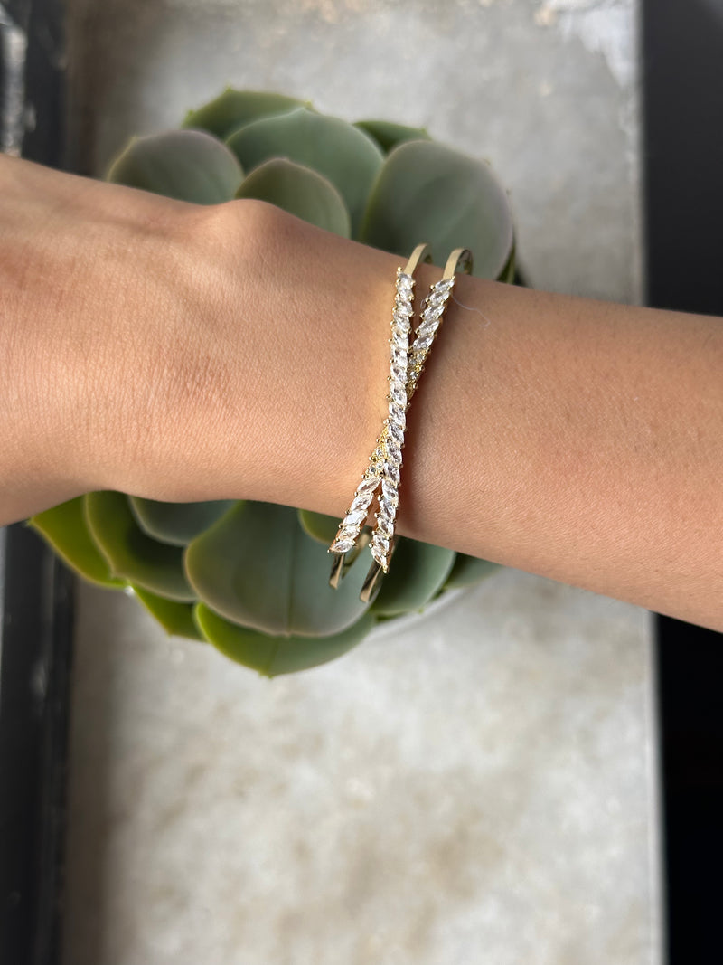 Studded Cross Cuff